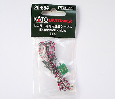 Kato 20-654 Extension Cable Sensor Track Automatic Crossing Gate S N Scale